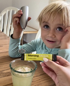 Morning Miracle being enjoyed by a young boy