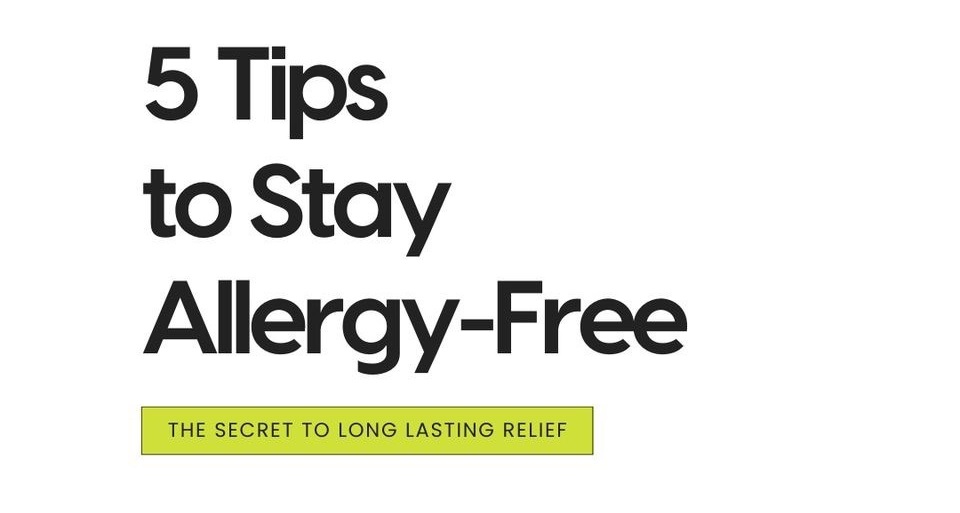 Nature Lover? 5 Tips for Staying Allergy Free